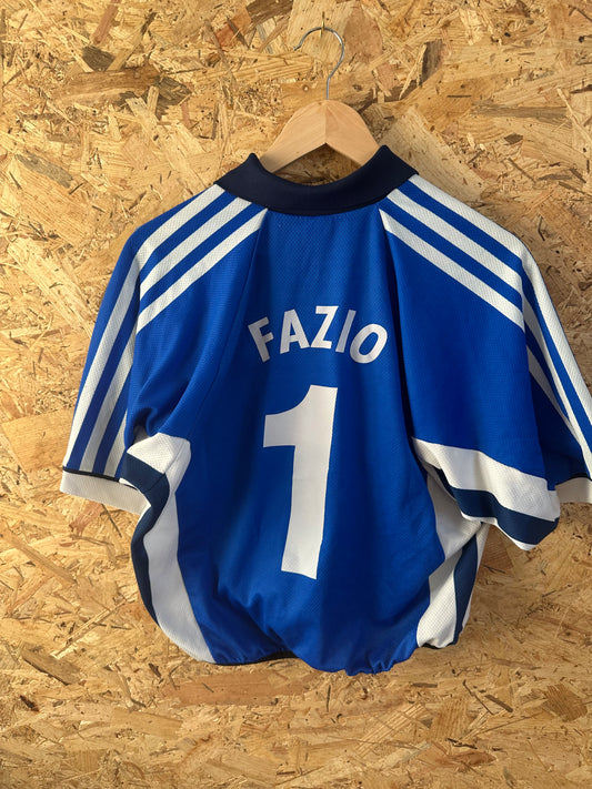 Cropped up-cycled football shirt XL (16)