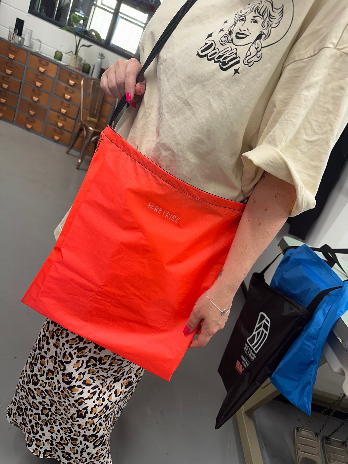 Lucky Dip Scrappy Shopper Tote Bag