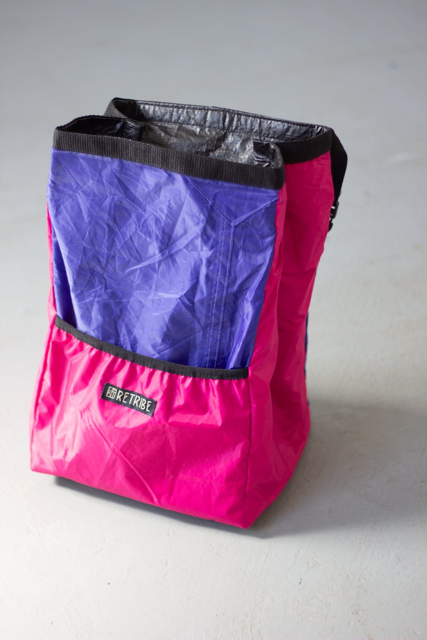 Circular Upcycled Lunch Bag - Pink & Purple