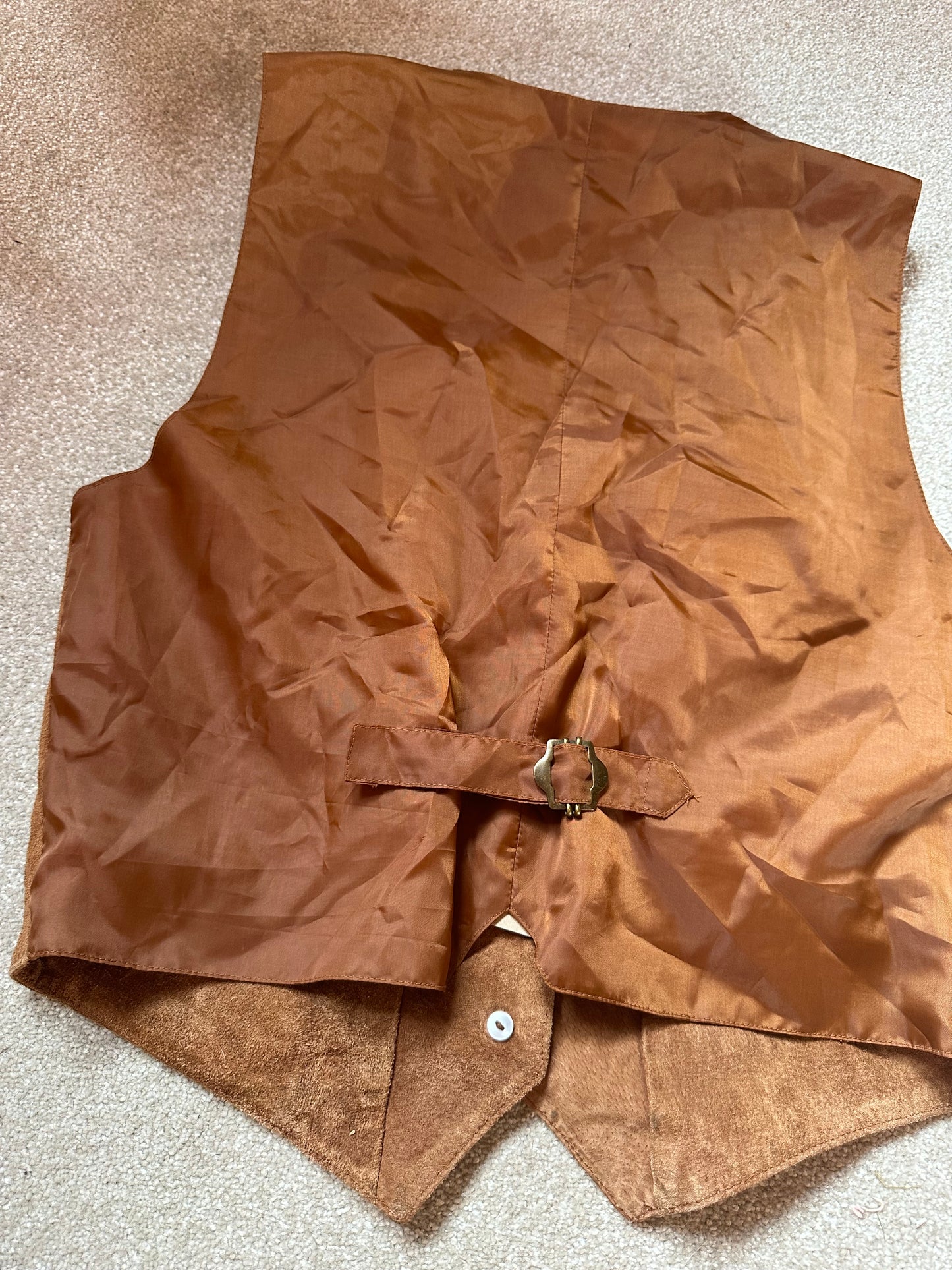 Vintage suade waistcoat size M/L