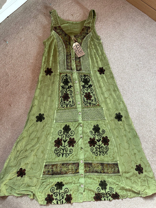 Vintage 90s folk dress size 12