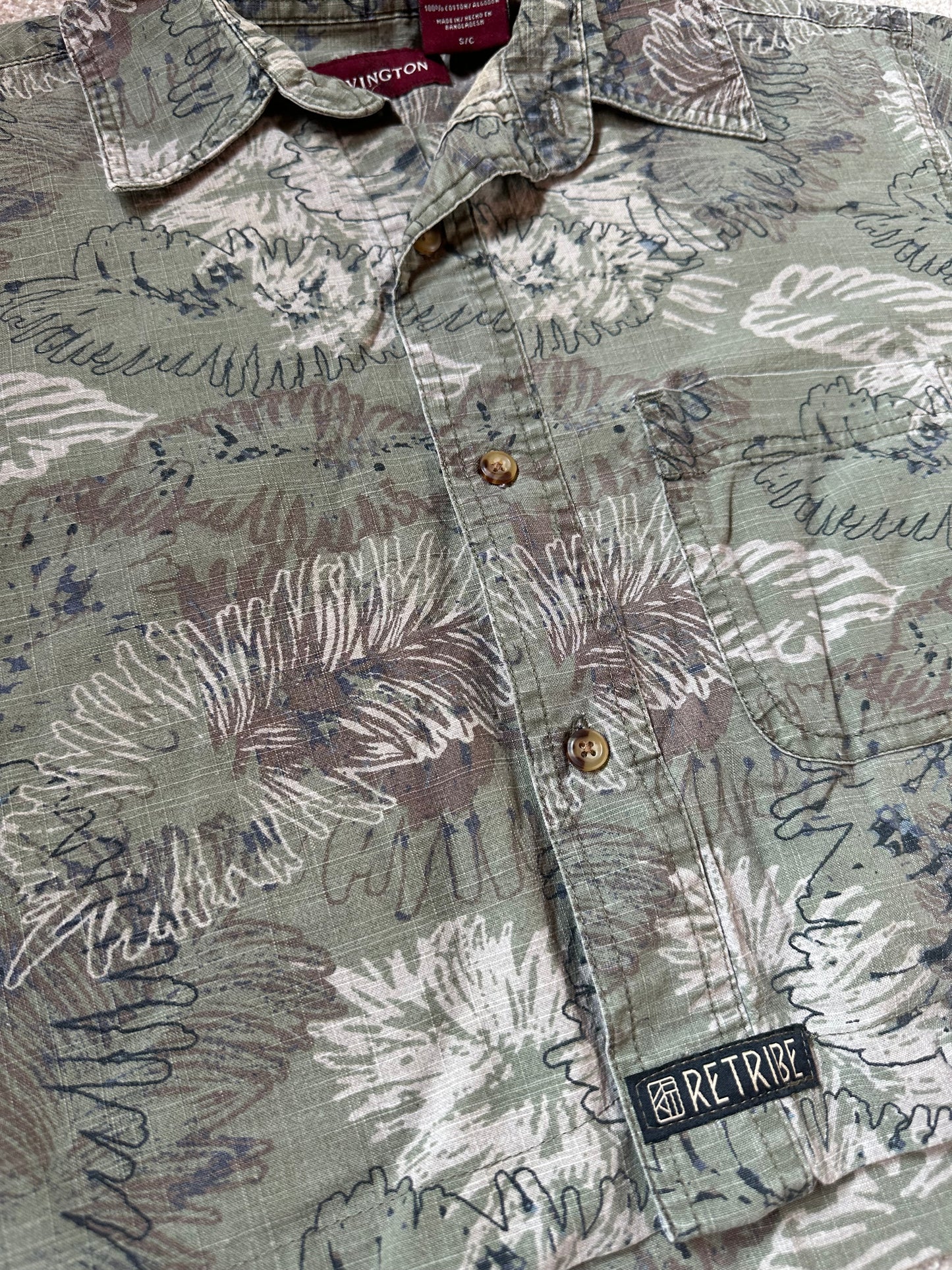 Vintage cropped shirt size 8