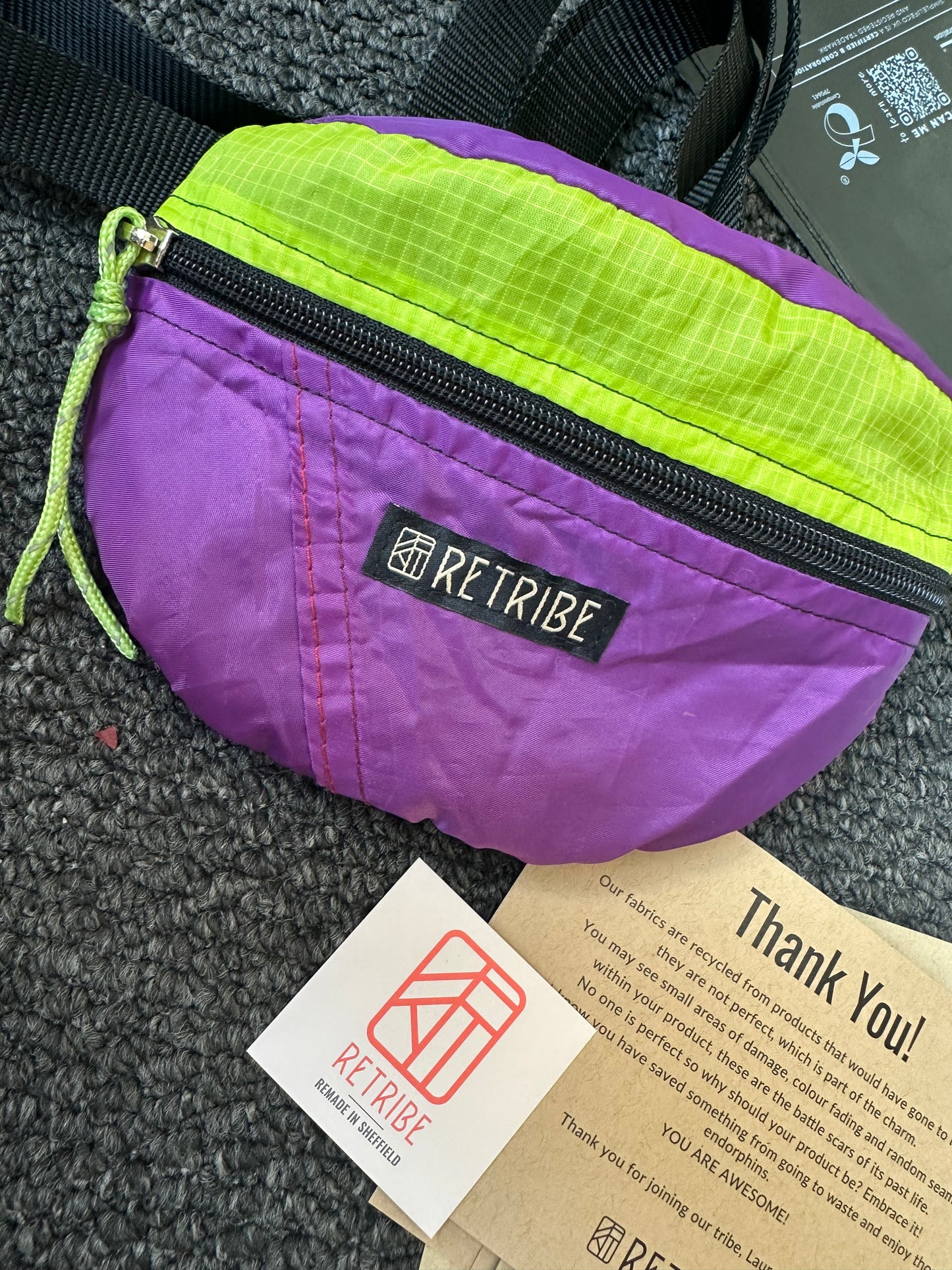 Lucky dip sling & hip bag