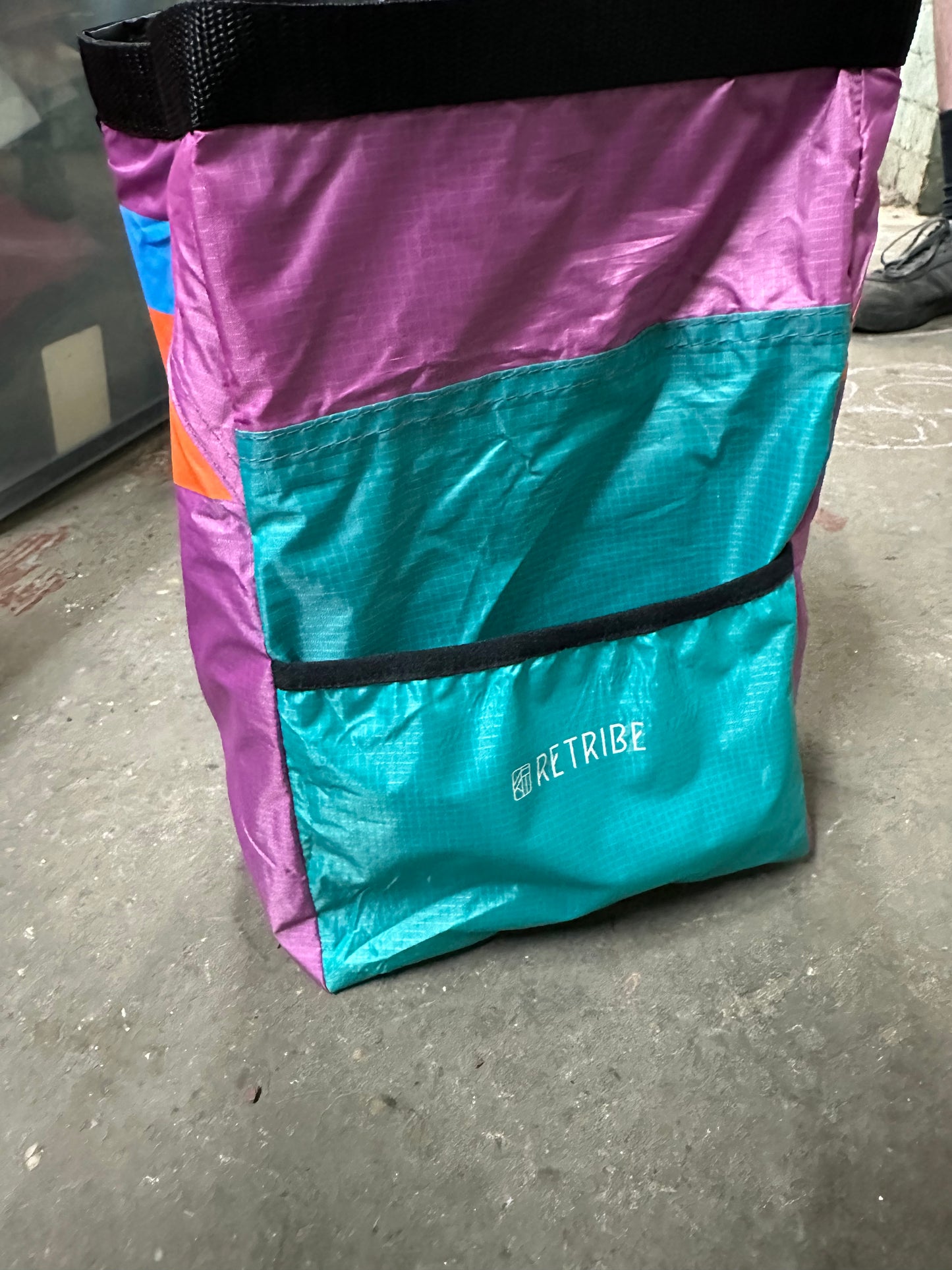 Circular Upcycled Lunch Bag Purple
