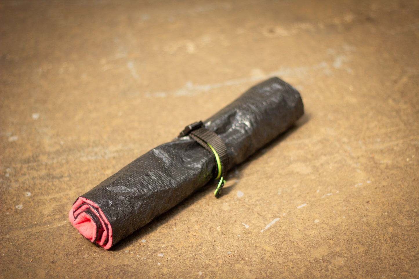 Small Grounded Upcycled Roll Mat Pink