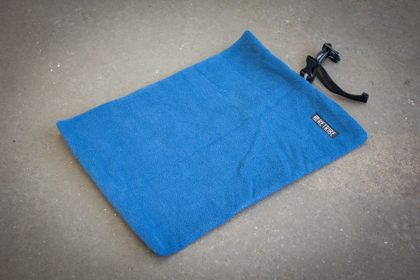 Large Grounded Upcycled Navy Roll Mat