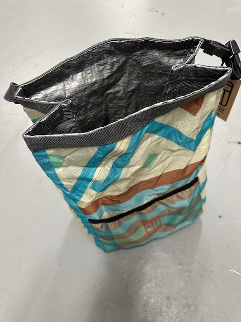 Circular Upcycled Lunch Bag Print