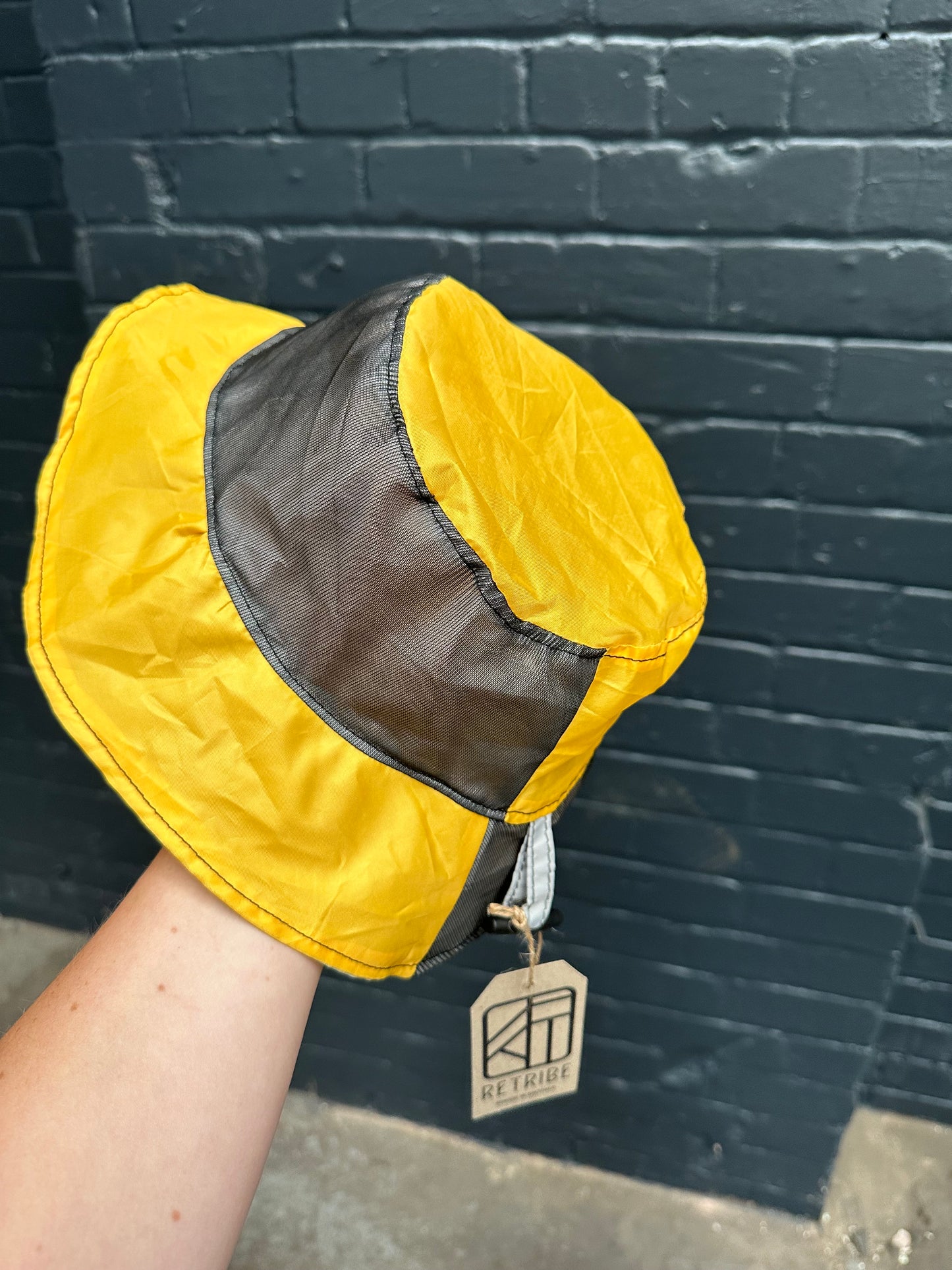 Circular Bucket Hat - Made from salvaged festival tents