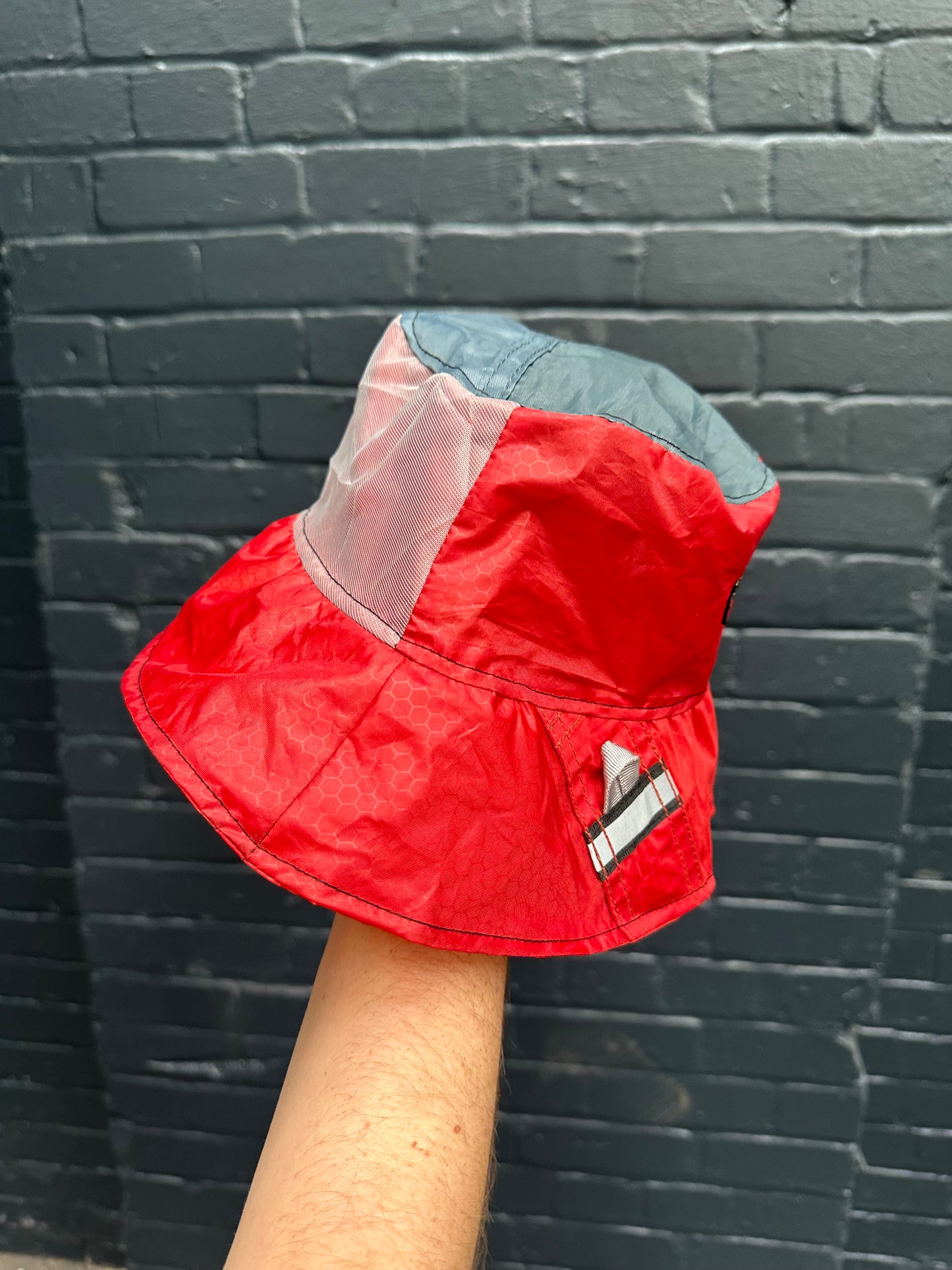 Circular Bucket Hat - Made from salvaged festival tents