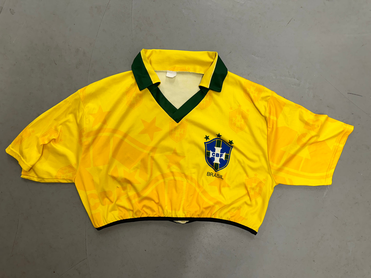 Cropped football shirt - Size Large